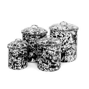 Crow Canyon 4 Piece Canister Set
